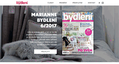 Desktop Screenshot of mariannebydleni.cz